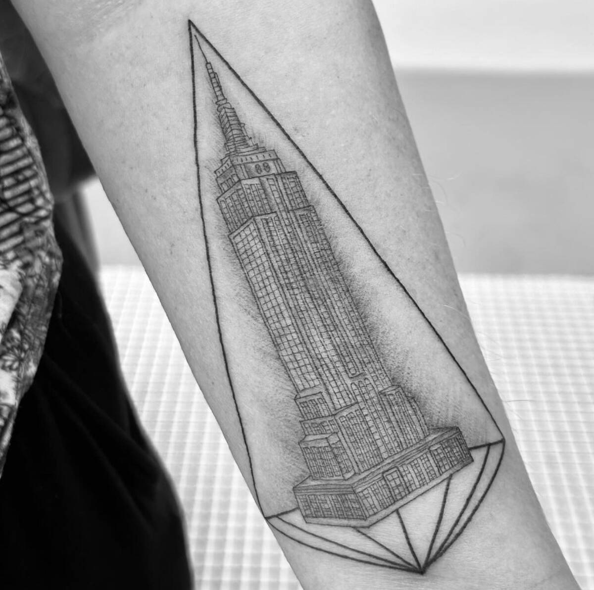 Fine Line Travel Tattoo in Vancouver BC