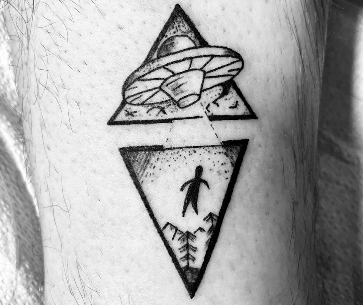 Fine Line Travel Tattoo in Vancouver BC