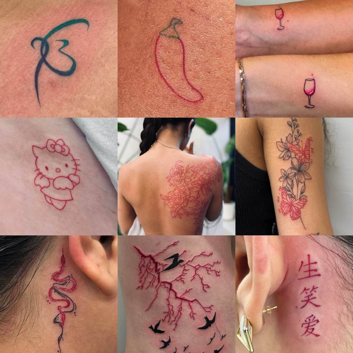 Fine Line Color Tattoo Artist Vancouver